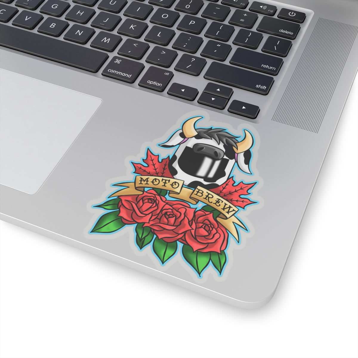 MotoBrew Roses & Maple Sticker