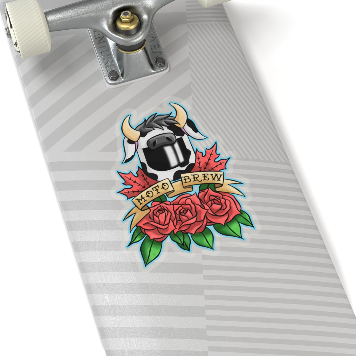 MotoBrew Roses & Maple Sticker