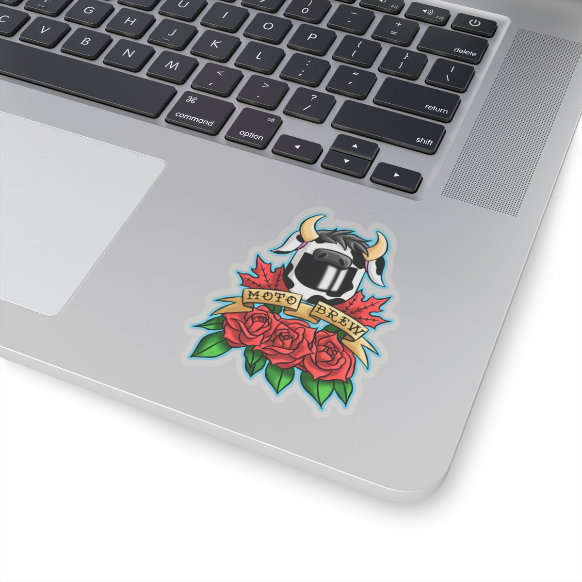 MotoBrew Roses & Maple Sticker