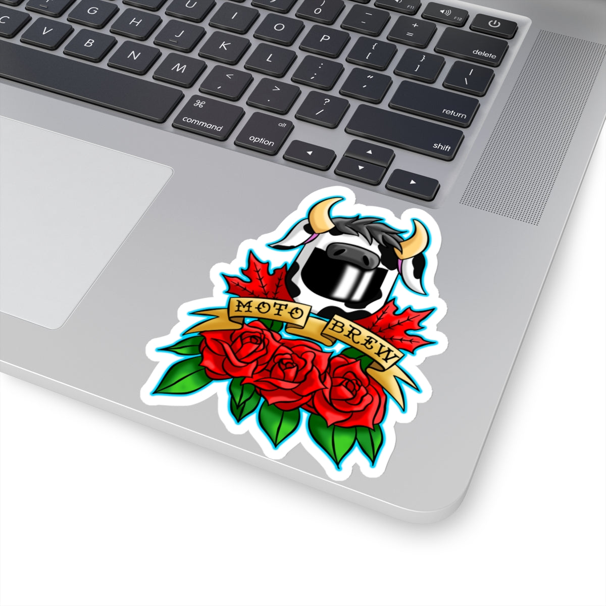 MotoBrew Roses & Maple Sticker
