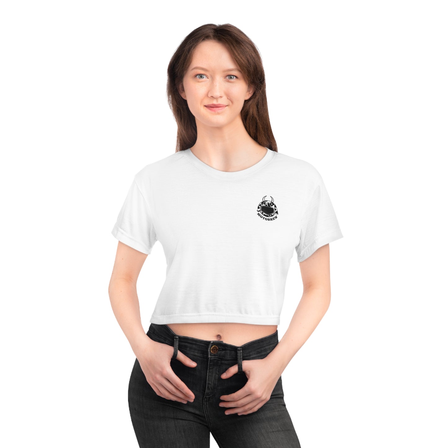 Miss Moo Crop Tee