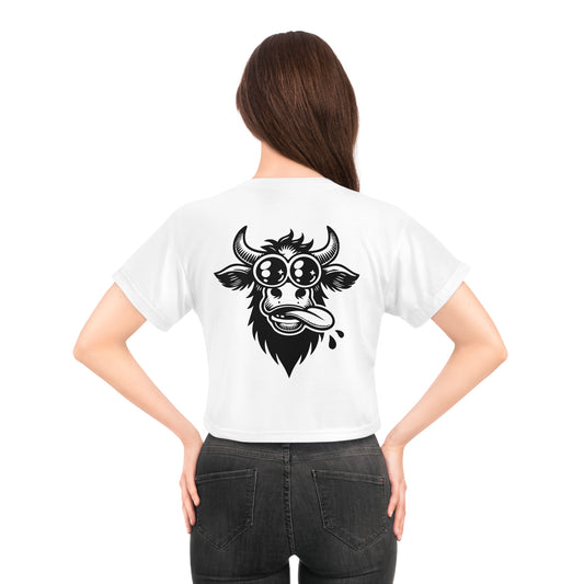 Miss Moo Crop Tee