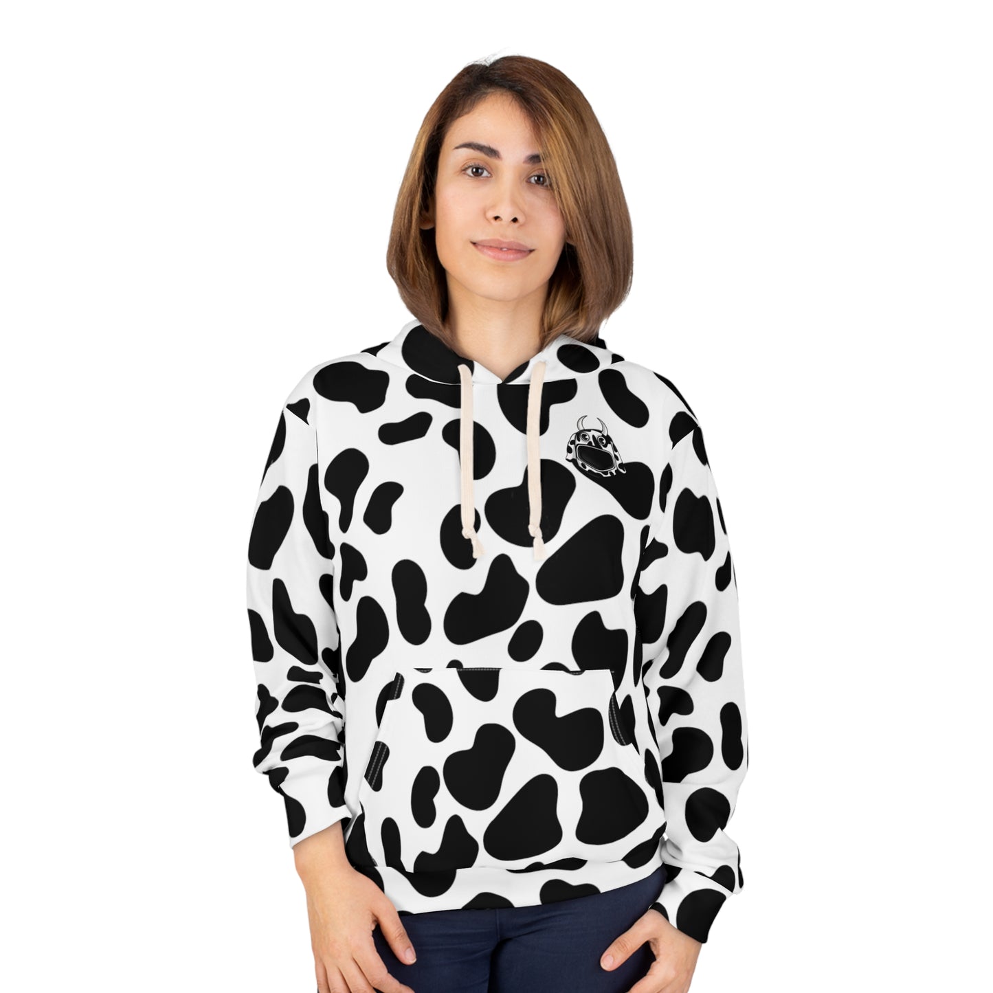 Moo Moo Cowprint Hoodie